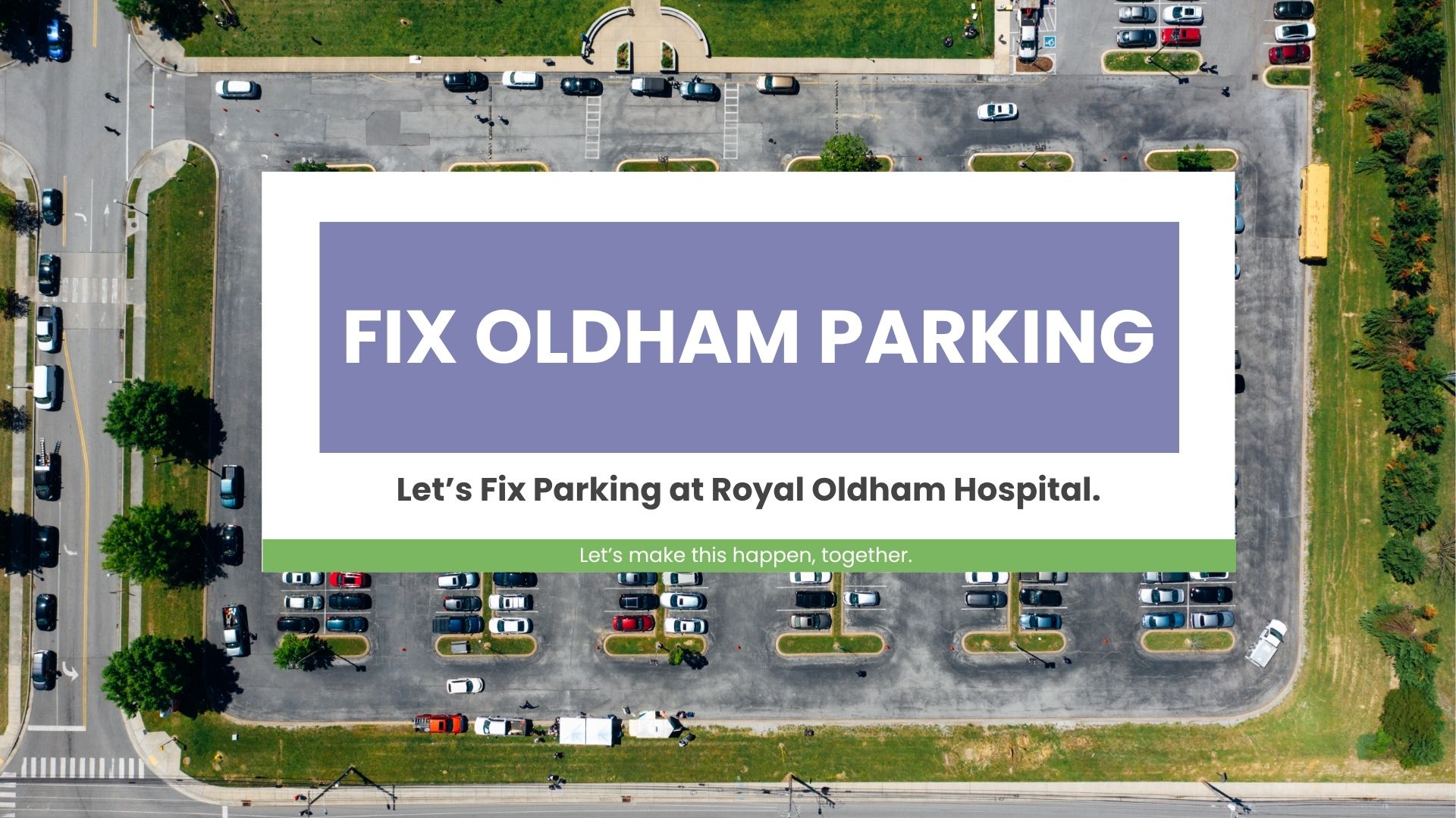 Let s Fix Parking At Royal Oldham Hospital Dr Zahid Chauhan OBE Let s Fix Parking At Royal Oldham Hospital Dr Zahid Chauhan OBE