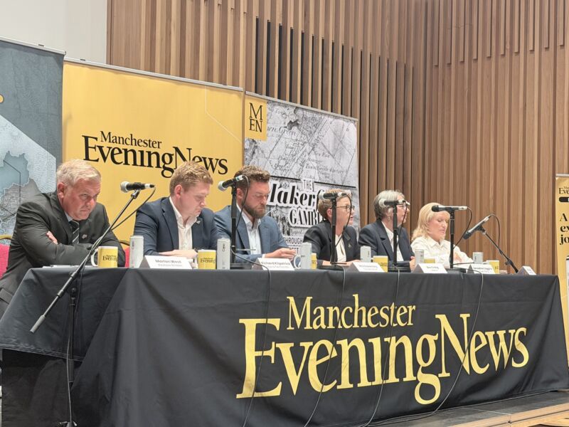 Image for the Tweet beginning: Thank you to Manchester Evening